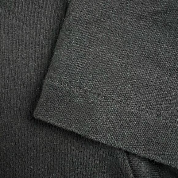 Hanes Beefy-T Vintage T-shirt Size Large Puffy Print Ocean Critters Crab Fish - Picture 7 of 7